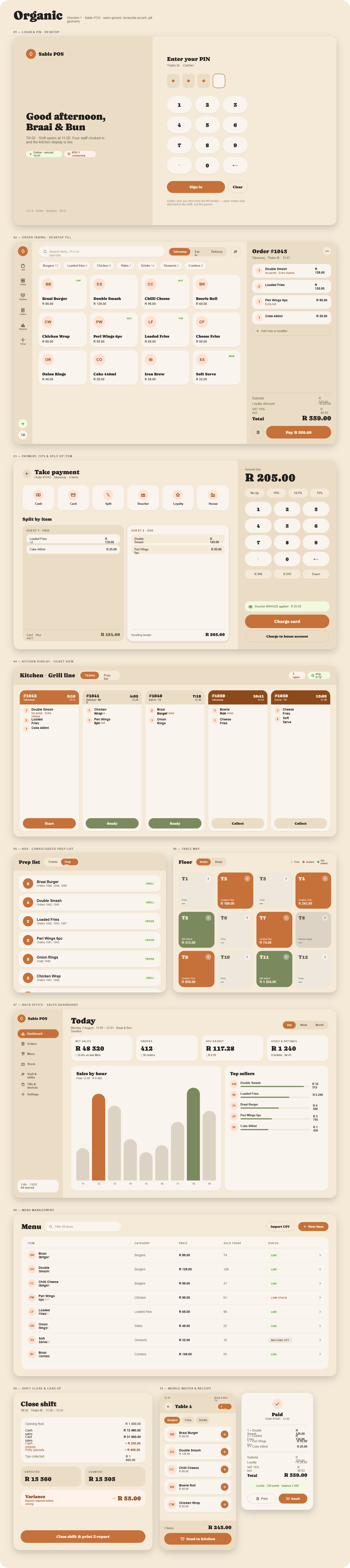 ServoPOS application design preview